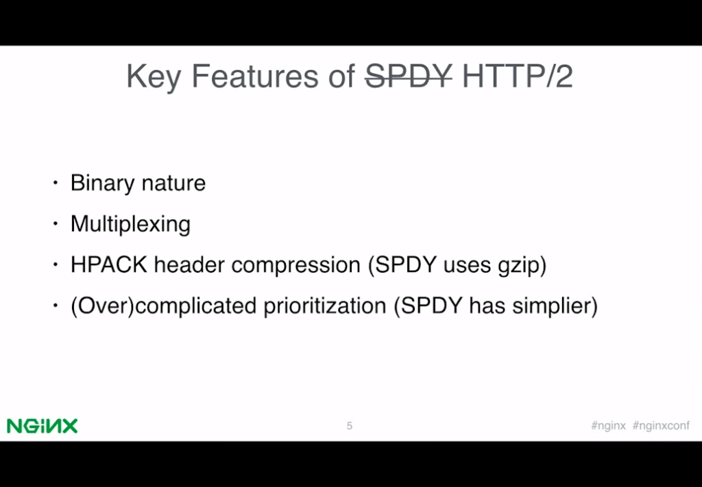 Slide 2 - Key Features of HTTP2