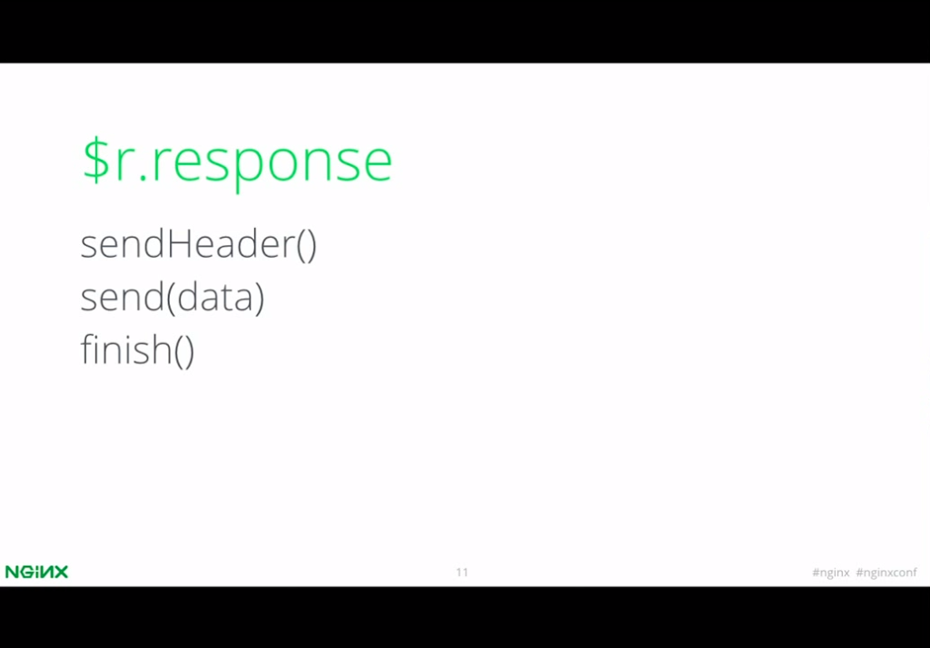 Slide 10 - $r.response methods