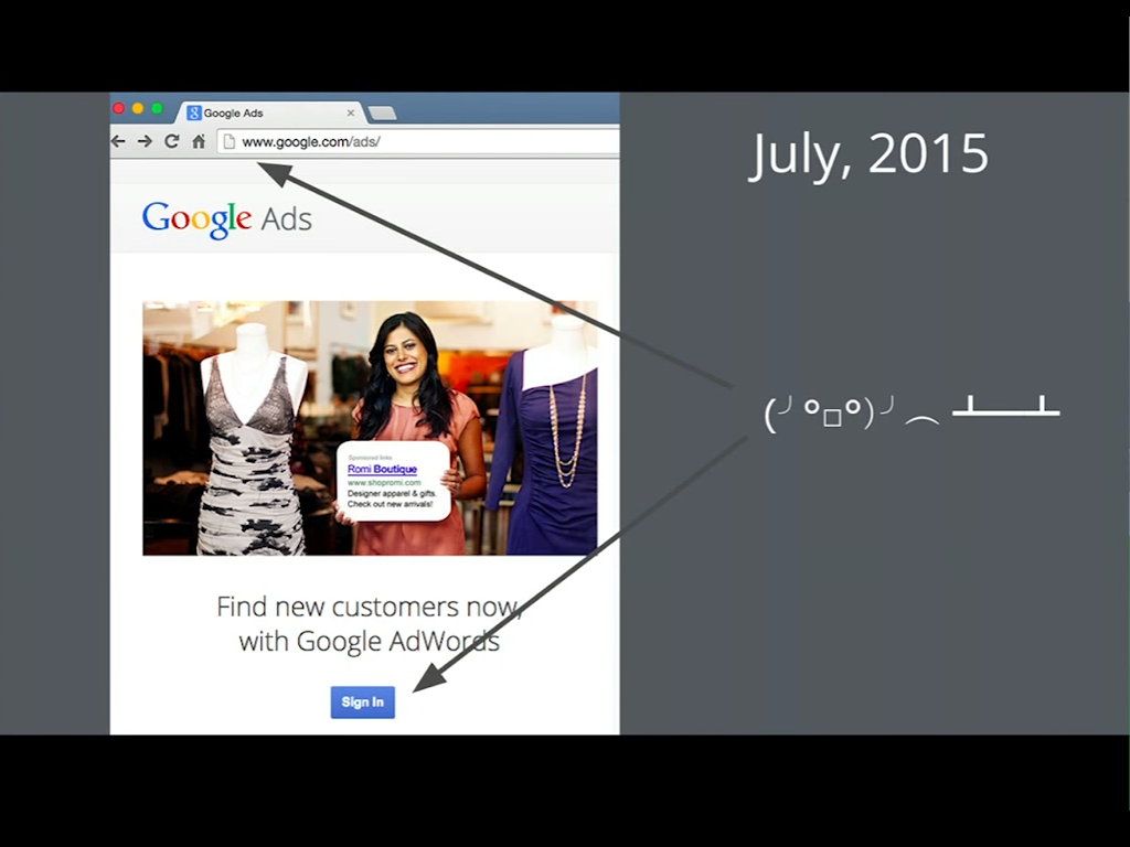 LetsEncrypt conf2015 Slide 4 - Google Ads