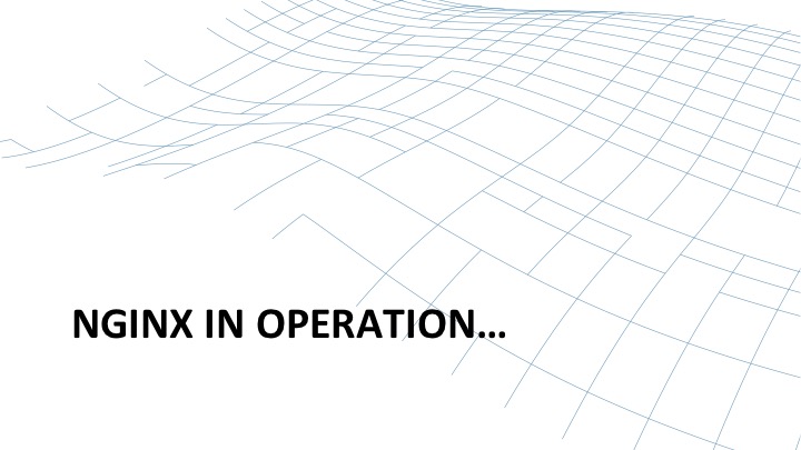 NGINX in Operation Introduction [webinar by Owen Garrett of NGINX]